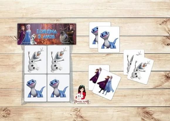 Jogo da Memória Frozen
