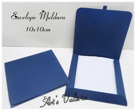 Envelope Moldura - 10x10cm