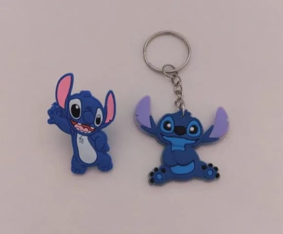 Kit Chaveiro e Ponteiras Stitch P/lapis Pct.c/65 Kits