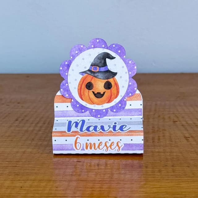 PEGUE E MONTE - Porta Bis Duplo Personalizados HALOWEEN - Decoração de Festa | Lembrancinhas | Aniversário | Personalizados