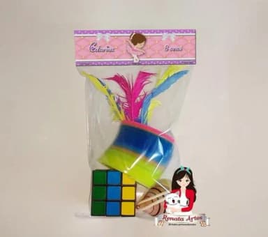 Kit Brinquedos Retrô Tema Bailarina