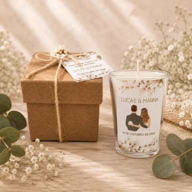 20 unidades Vela Aromática no Copo Lembrancinha Personalizada Batizado,Casamento, Aniversario e etc. Fazemos Qualquer Tema