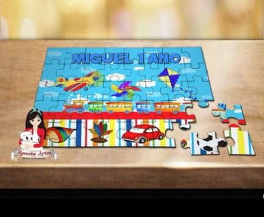 Quebra Cabeça Personalizado Fábrica de Brinquedos