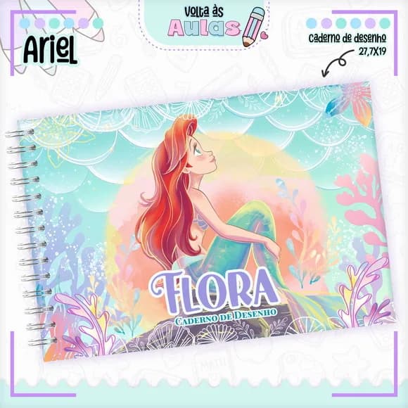 Caderno de Desenho- Qualquer Tema