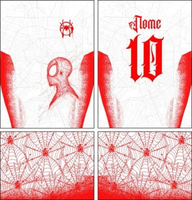 Arte Vetor Camisa Interclasse Homem Aranha Mod-754