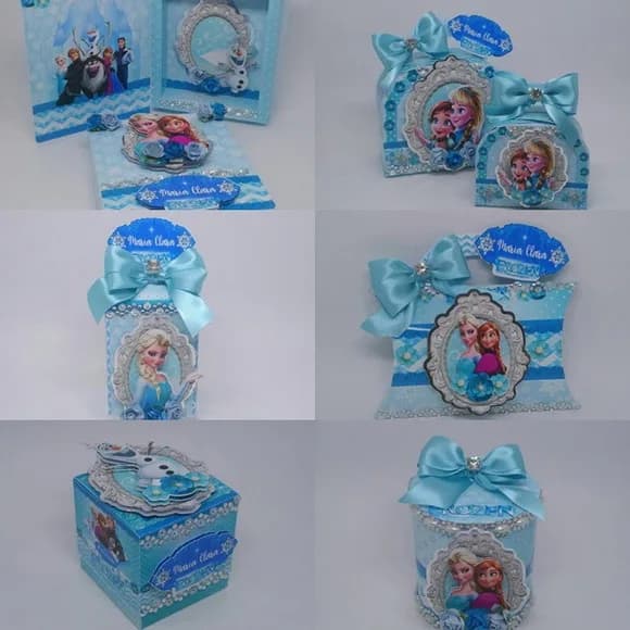 Kit 60 Lembrancinhas Frozen