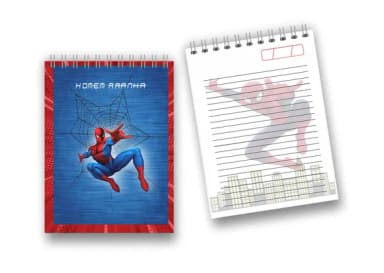 Bloco A6 Homem Aranha