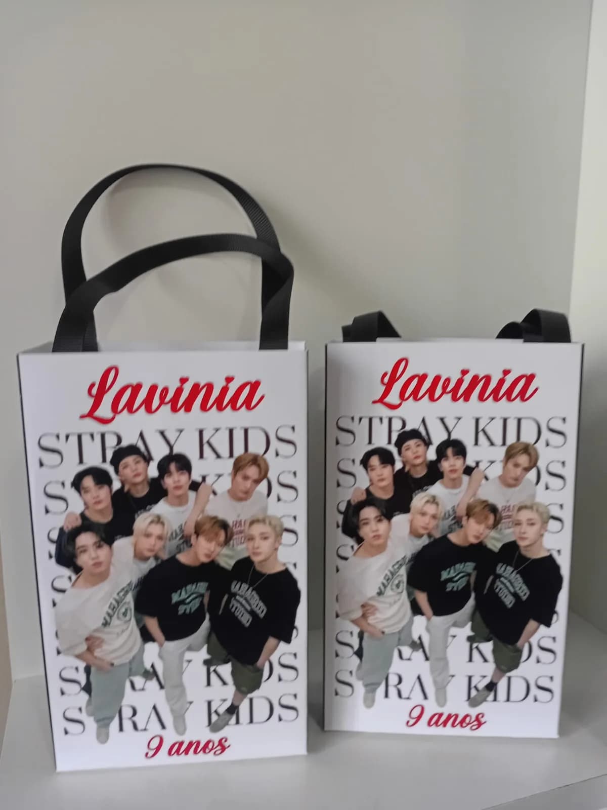 Sacolinhas Personalizadas Stray Kids para lembrancinhas
