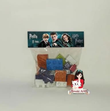 Bloco de Montar Personalizado Harry Potter