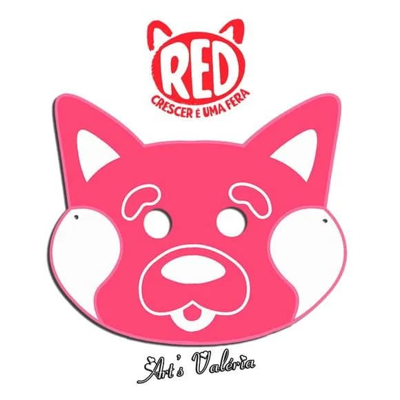 Máscara Red: Crescer é Uma Fera