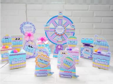 Arquivo de Corte Pop It Candy Colors #2