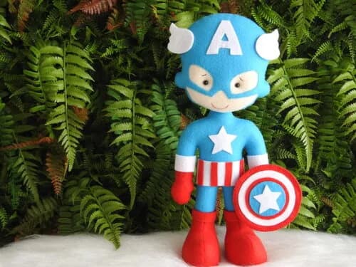 Capitão América em Feltro
