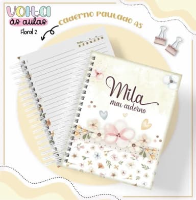 Caderno ou Agenda Personalizada