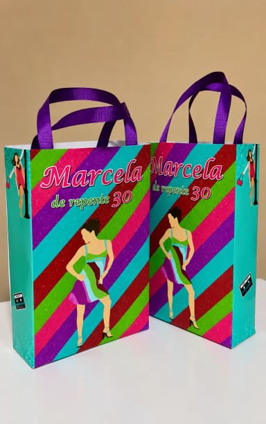 Sacolinhas Personalizadas De Repente 30 Lembrancinhas Para Aniversário