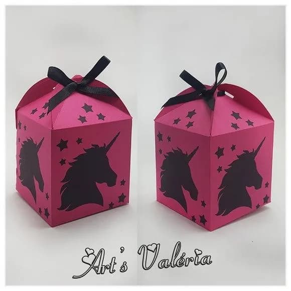 Caixinha Unicórnio - 7cm
