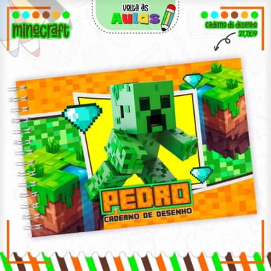 Caderno de Desenho- Qualquer Tema