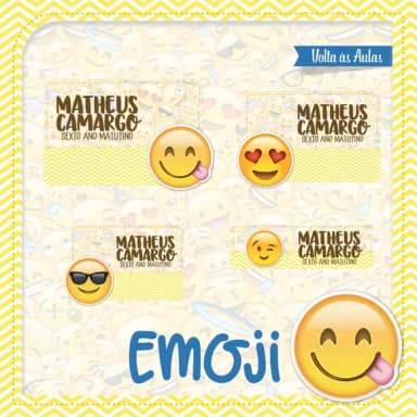 60 Etiquetas Emoji