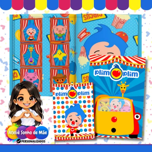 Album de Figurinhas Personalizados