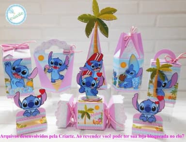 Kit 30 Lembrancinhas Stitch #1