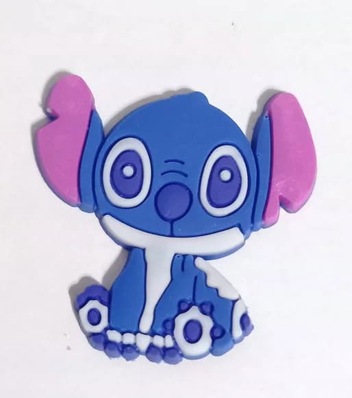 Aplique Stitch Emborrachado 3cm - 6 Unidades