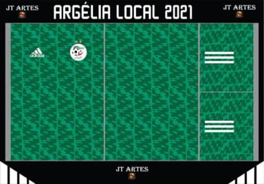 Vetor Camisa da Argélia 2021