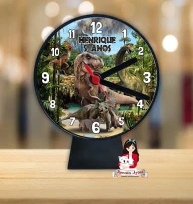 Relógio de Mesa Dinossauro