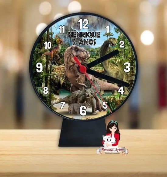Relógio de Mesa Dinossauro
