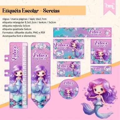 60 Etiquetas Escolares