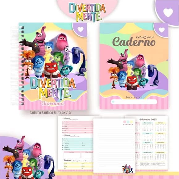 Caderno ou Agenda Personalizada