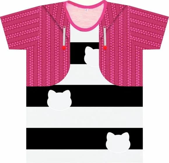 Camiseta Feminina Adulto Gatinhos