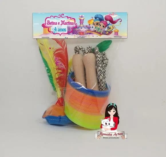 Kit Boa Infância Personalizado Shimmer e Shine