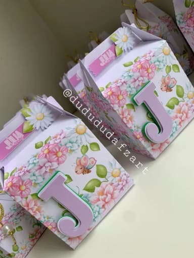 Kit 60 Lembrancinhas Floral