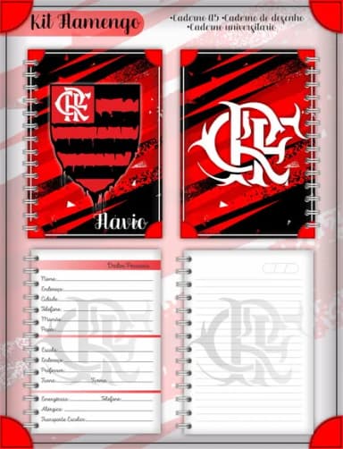 Caderno ou Agenda Personalizada