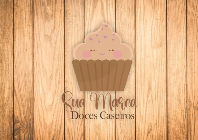 Logotipo fofo para Confeiteiras 001