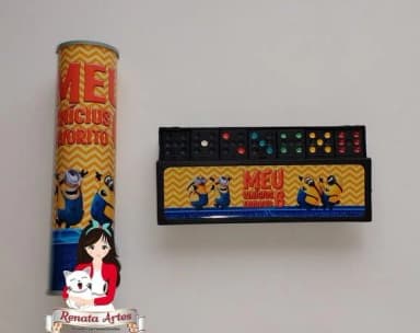 Dominó + pega varetas Os Minions
