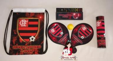Kit Jogos 3 na Mochila Times de Futebol