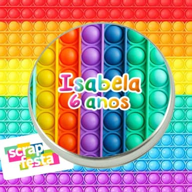 Latinha Mint To Be Personalizada Festa Pop It