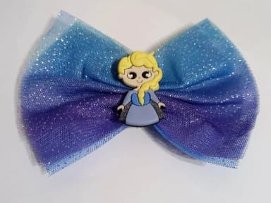 Lacinho com Aplique da Frozen - 3 Unidades