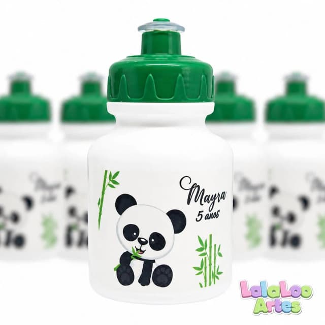 Garrafinha Squeeze Panda Personalizado