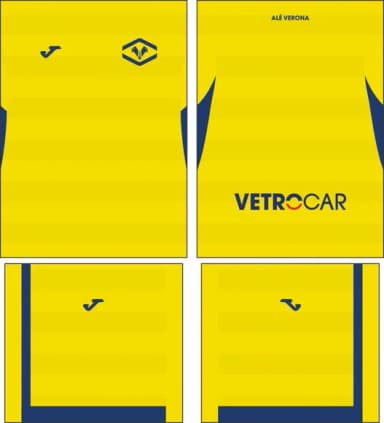 Arte Vetor Camisa Hellas Verona 2025