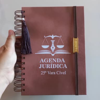 Agenda Jurídica Personalizada 2027 para Advogados
