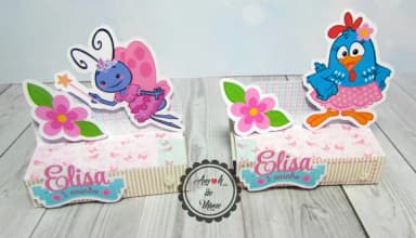 Kit 30 Lembrancinhas Galinha Pintadinha