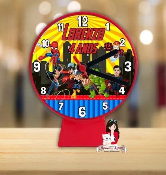 Relógio de Mesa Herois Baby