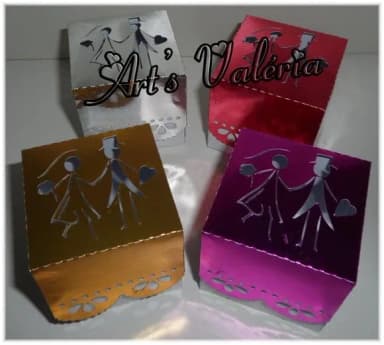 Caixinha Lembrança de Casamento - 5cm