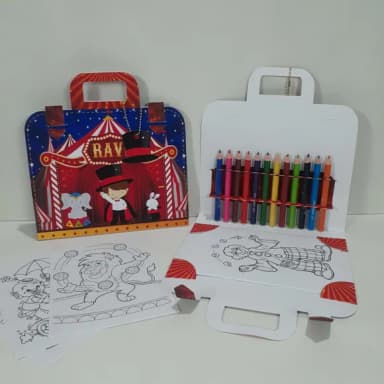Kit Pintura na Maletinha - Circo