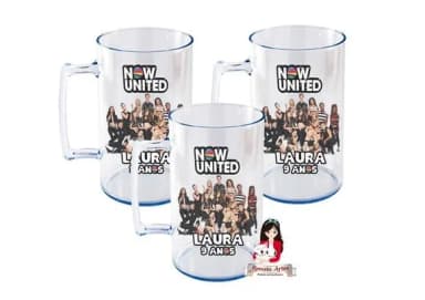 Caneca Acrílica 500ml Now United