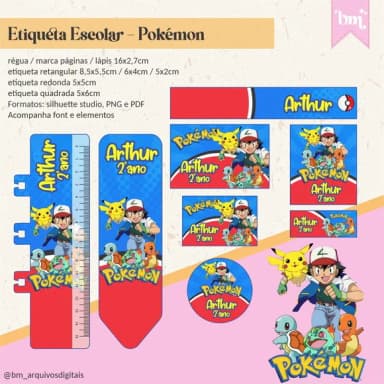 60 Etiquetas Escolares