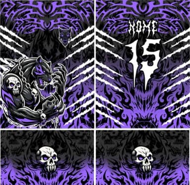 Arte Vetor Camisa Interclasse Pantera Corrente 397