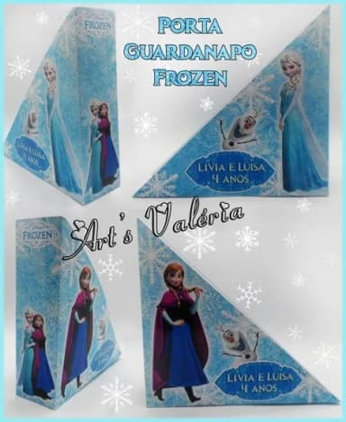 Porta Guardanapo Frozen