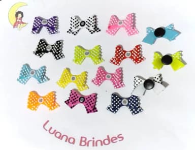 Laço C/adapatador para Crocs Colorido Pacote com 12 Unidades
